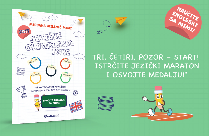 Nova knjiga Mirjane Milenić Mimi – „Jezičke olimpijske igre“ u prodaji