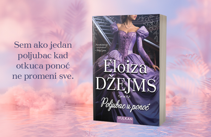 Novi ljubavni roman kraljice romansi – „Poljubac u ponoć“ Eloize Džejms u prodaji