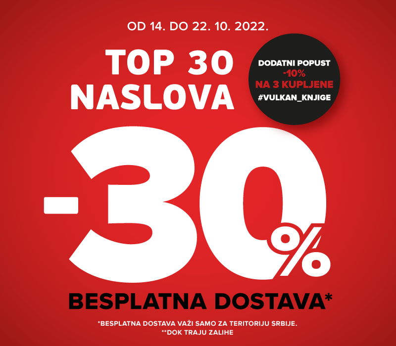 TOP 30 VULKANOVIH NASLOVA NA POPUSTU OD -30%
