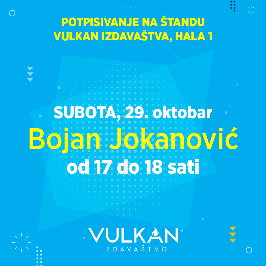 Potpisivanje Bojana Jokanovića na Sajmu knjiga
