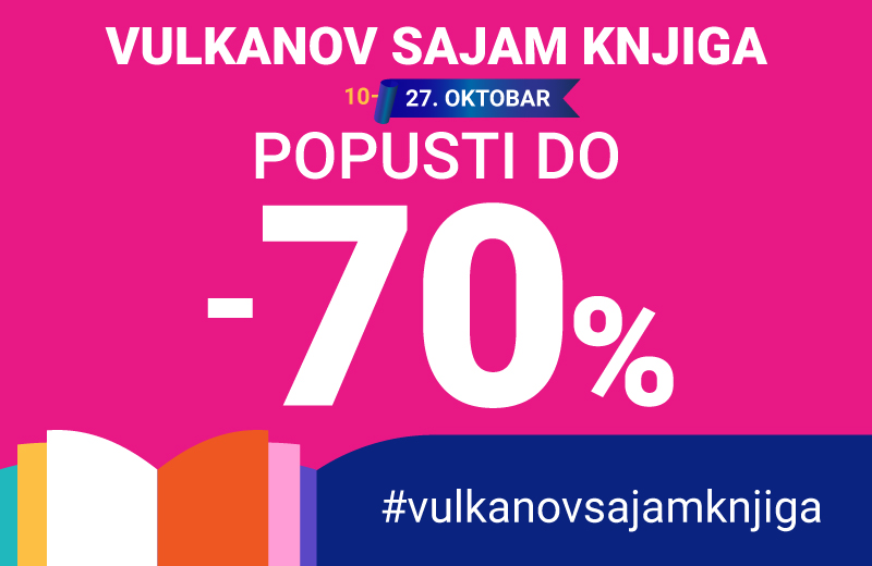 Peti Vulkanov sajam knjiga se produžava – samo onlajn