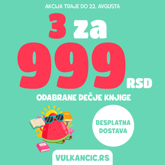 3 ZA 999 RSD ODABRANE VULKANČIĆ KNJIGE