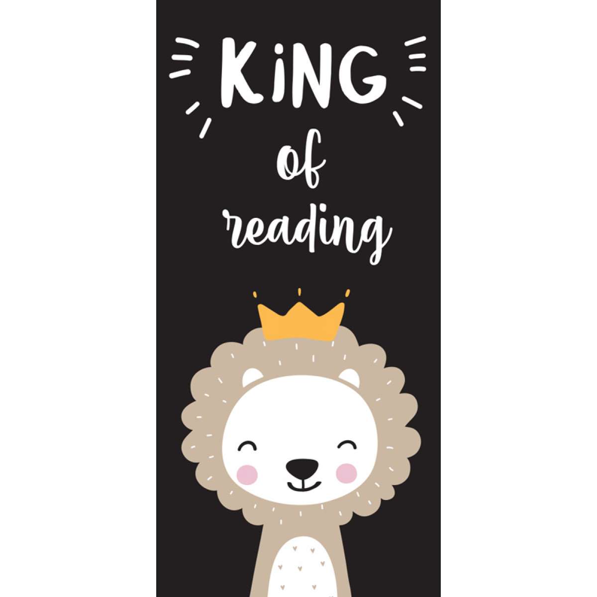 BOOKMARKER VB044 - KING OF READING 