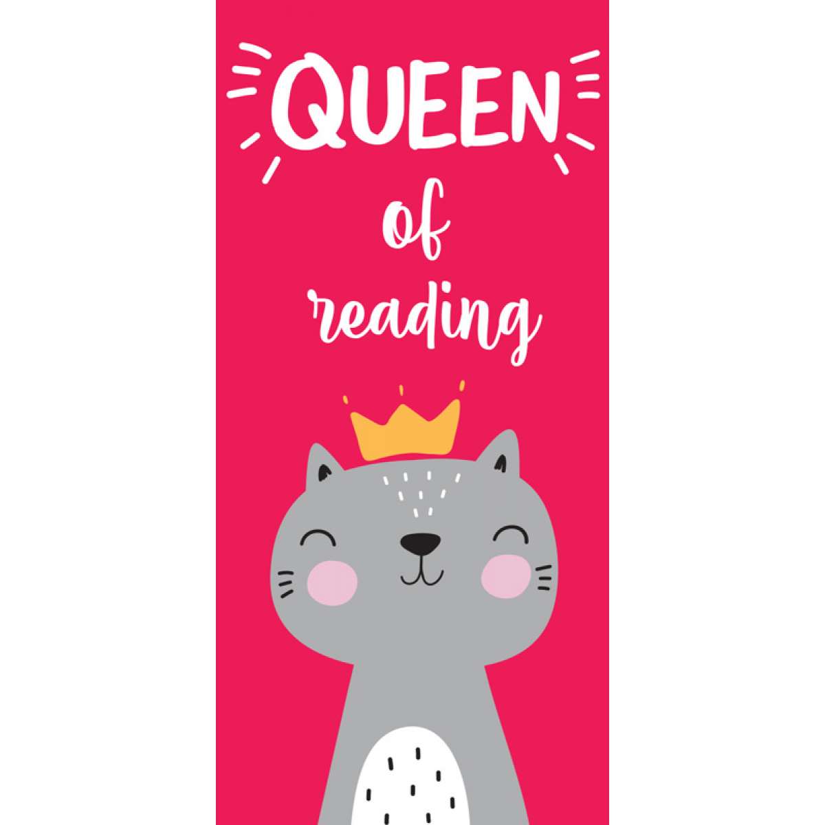 BOOKMARKER VB045 - QUEEN OF READING 
